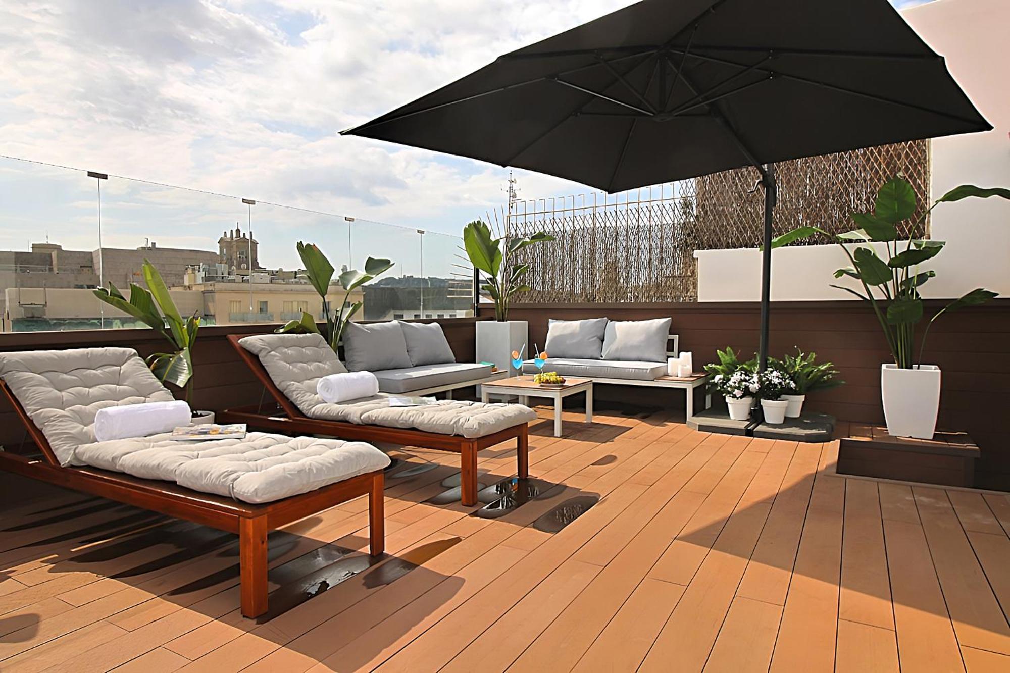 Penthouse With Jacuzzi On The Terrace Appartement Barcelone
