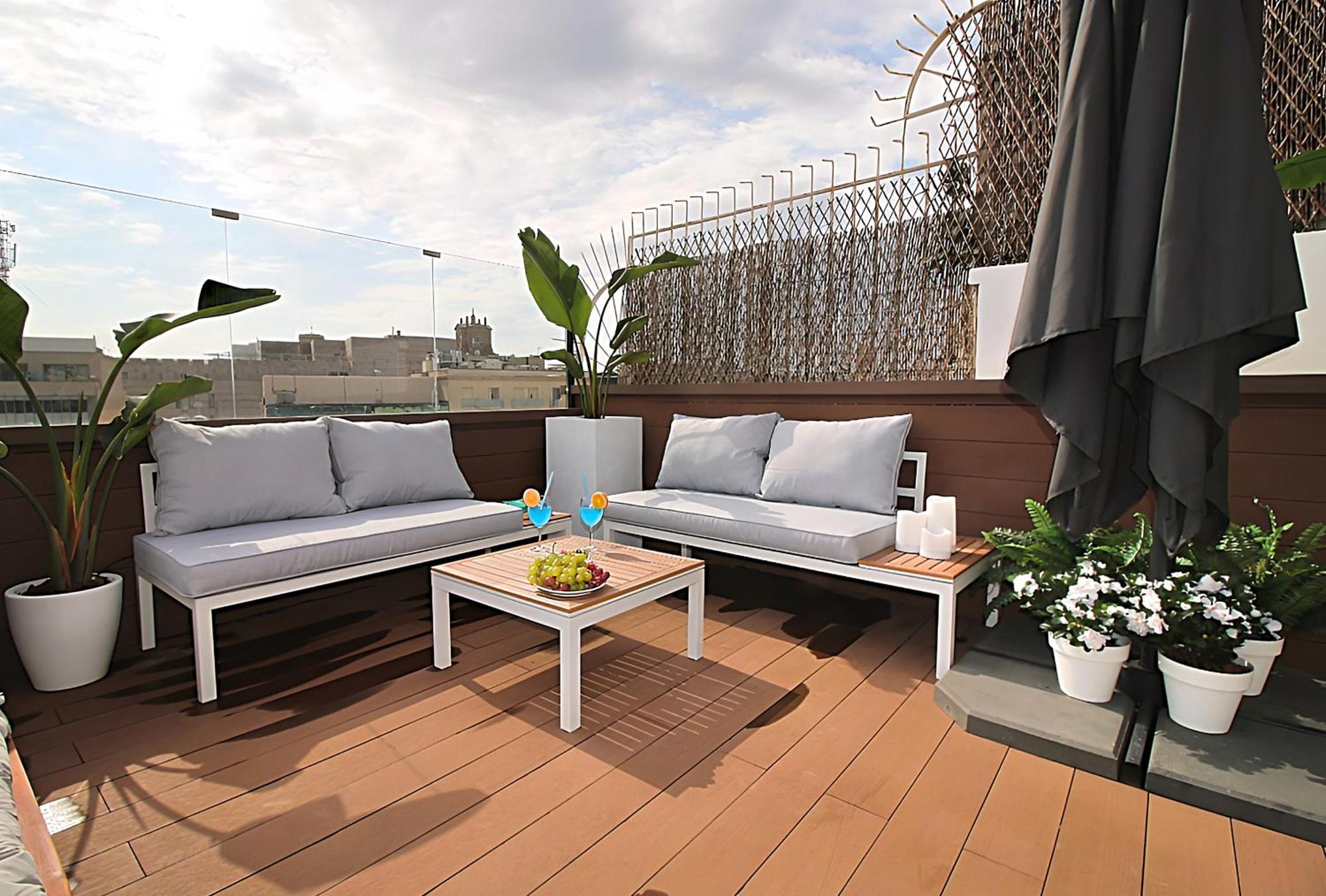 Penthouse With Jacuzzi On The Terrace Barcelone
