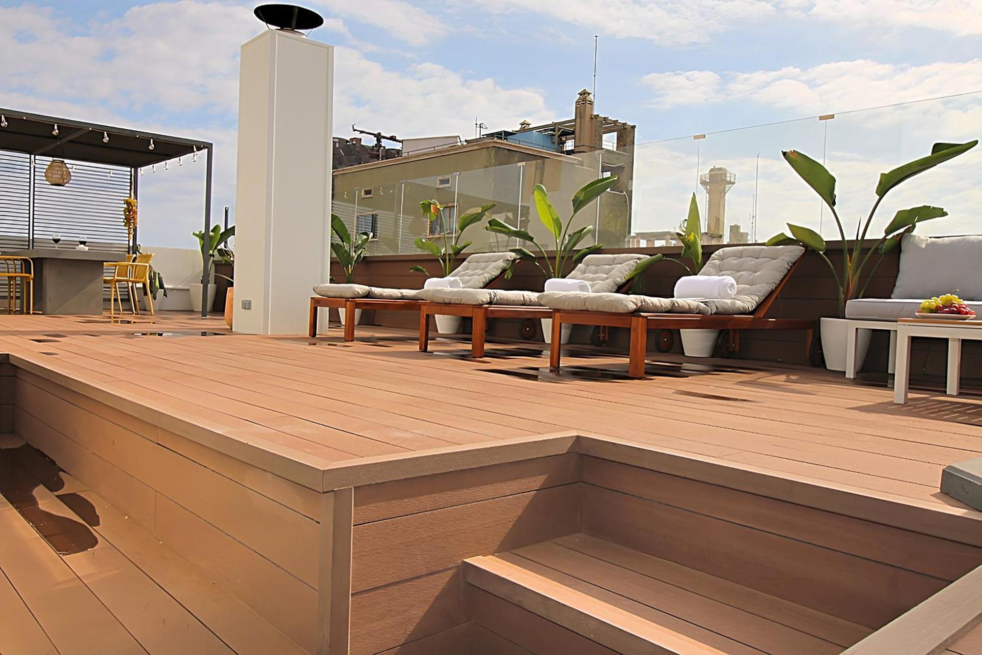 Penthouse With Jacuzzi On The Terrace Appartement